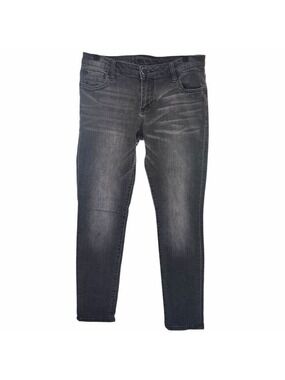 KUT Catherine Boyfriend Jeans 4 Black Wash Straight